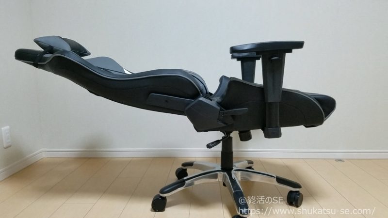 AKRACING ゲーミングチェア PRO-X SERIES リクライニング機能