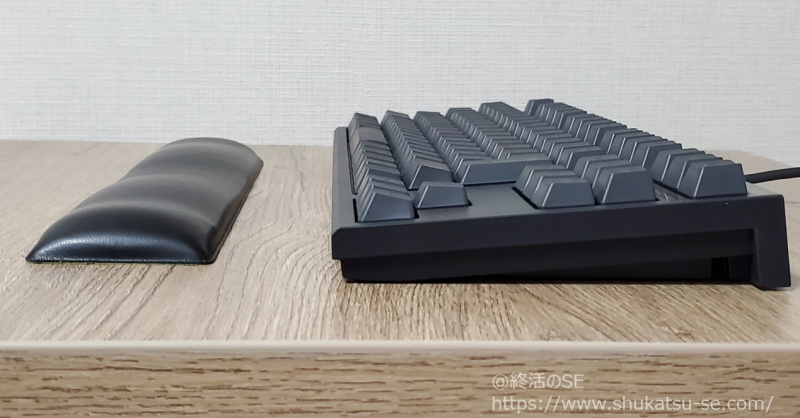 パームレスト使用例_テンキーレス