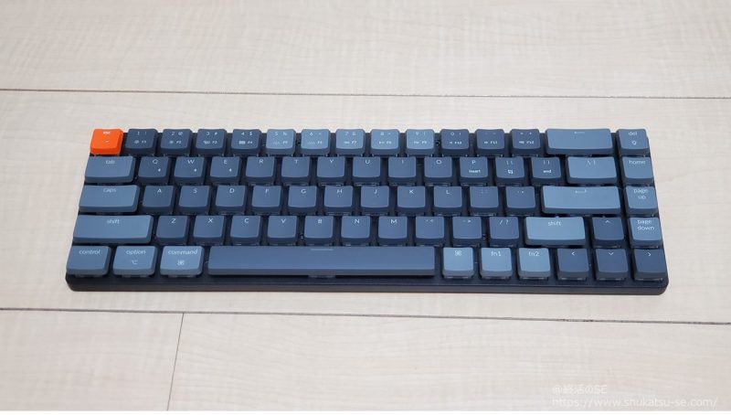 Keychron K7 Macキーレイアウト